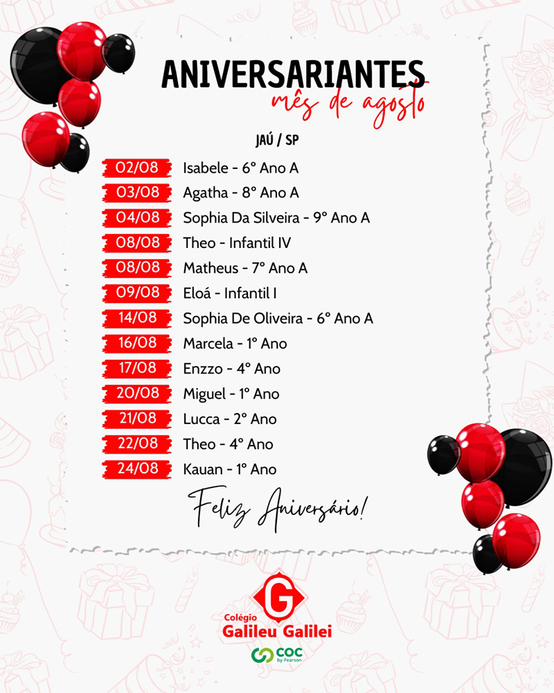 Niver Agosto